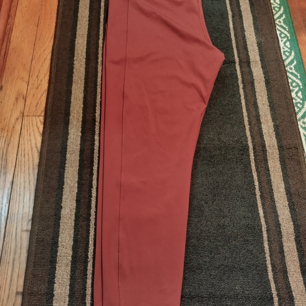 Rust Red Pants